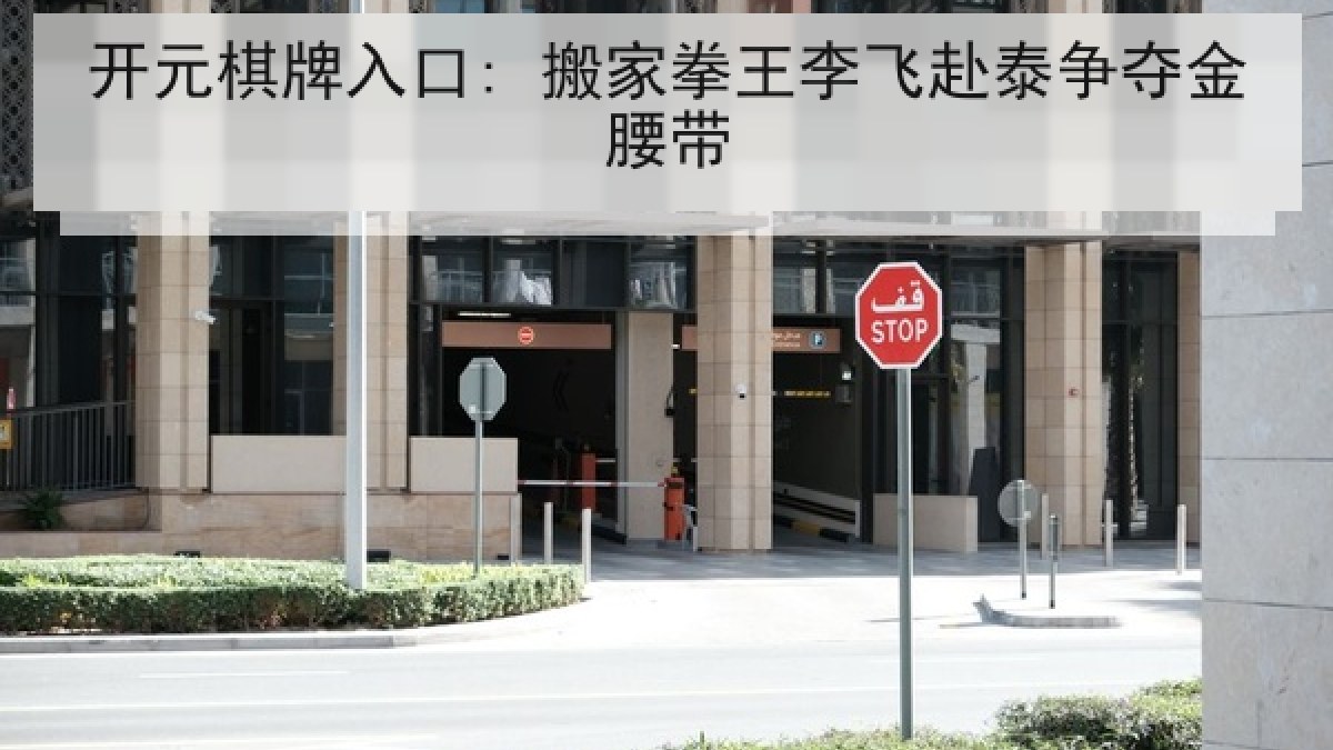 开元棋牌入口: 搬家拳王李飞赴泰争夺金腰带